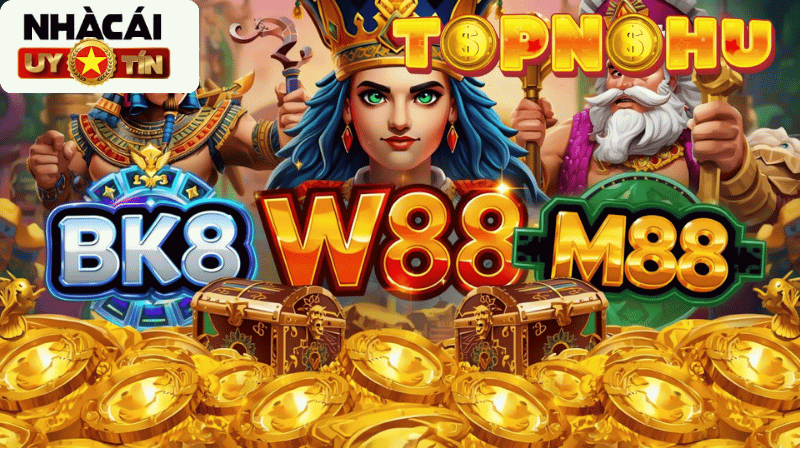  BK8, W88 và M88 hiện đang dẫn đầu bảng xếp hạng các trang chơi game slot uy tín nhất 2025.