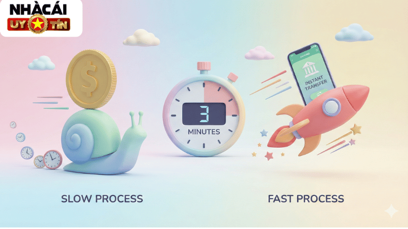 Sử dụng App Mobile và chọn đúng khung giờ vàng giúp rút ngắn thời gian chờ đợi xuống chỉ còn vài phút.