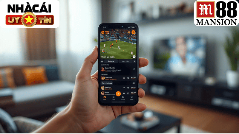 Ứng dụng M88 Mobile giúp người chơi đặt cược mọi lúc mọi nơi, không lo bị chặn link.